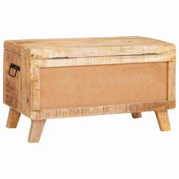 Aufbewahrungsbox 70 x 35 x 40 cm massives Mangoholz