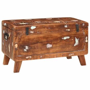 ARDEBO.de - Aufbewahrungsbox 70 x 35 x 40 cm recyceltes Massivholz