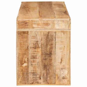 Beistelltisch Braun 60 x 35 x 46 cm Massivholz Mango