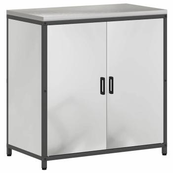 Küchenaufbewahrungsset mit Regal Sonstiges 3 pcs Silber 210 x 50 x 92 cm