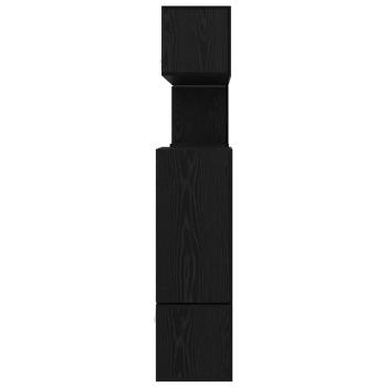 TV-Schranksatz 10 pcs Schwarz Eiche 180 x 30 x 90,5 cm