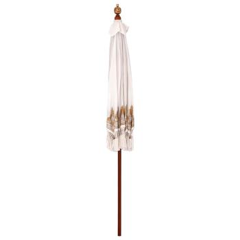 Sonnenschirm Cremefarben 210-220 cm