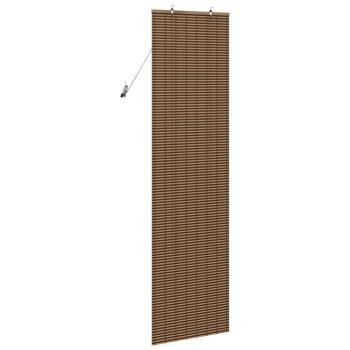 Fensterjalousien und -schattierungen Braun 60 x 160 cm Bambus