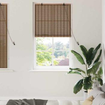 ARDEBO.de - Fensterjalousien und -schattierungen Braun 60 x 160 cm Bambus