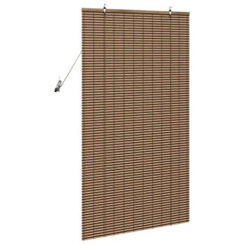 Fensterjalousien und -schattierungen Braun 60 x 160 cm Bambus