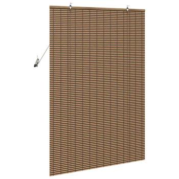 Fensterjalousien und -schattierungen Braun 120 x 160 cm Bambus