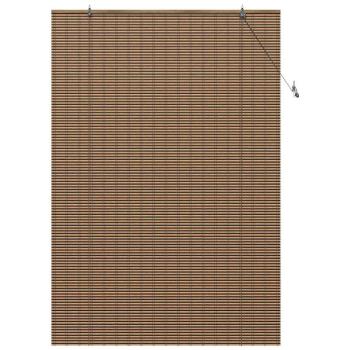 Fensterjalousien und -schattierungen Braun 150 x 220 cm Bambus