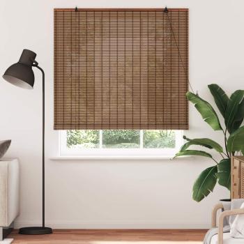 Fensterjalousien und -schattierungen Braun 150 x 220 cm Bambus
