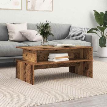 Couchtisch mit Regal Sonstiges mit Speicher Altholz 90 x 55 x 42,5 cm Holzwerkstoff