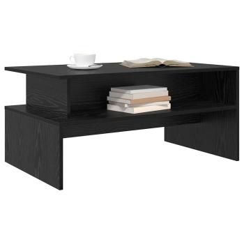 Couchtisch Schwarze Eiche 90 x 55 x 42,5 cm Holzwerkstoff