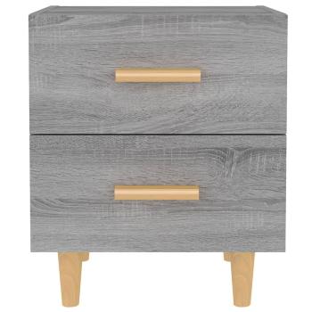 Nachttisch Grau Sonoma 40x35x47,5 cm