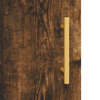 Wandschrank Räuchereiche 60x31x70 cm Holzwerkstoff
