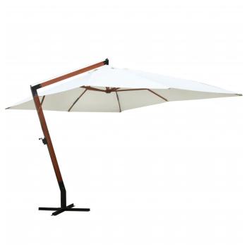 ARDEBO.de - Sonnenschirm 300x400 cm Weiß