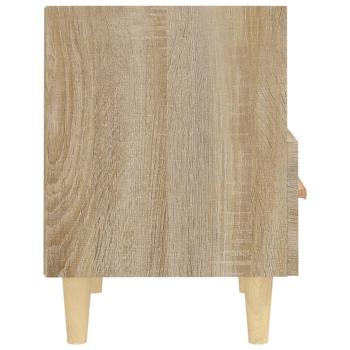 Nachttische 2 Stk. Sonoma-Eiche 40x35x47 cm