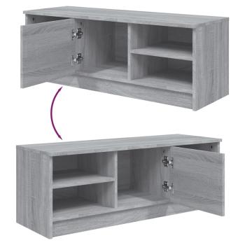 TV-Schrank Grau Sonoma 102x35,5x36,5 cm Holzwerkstoff