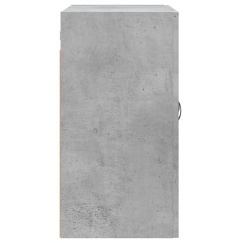 Wandschrank Betongrau 60x31x60 cm Holzwerkstoff