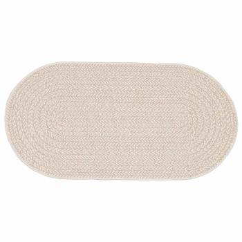 Teppich Cremefarben 100 x 200 cm PP
