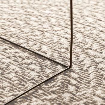 Teppich Cremefarben 120 x 170 cm PP