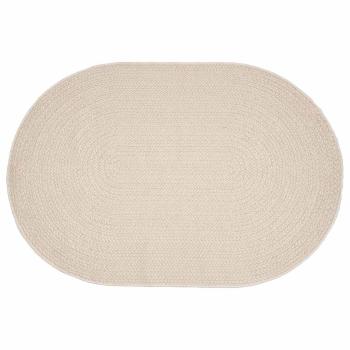 Teppich Cremefarben 160 x 230 cm PP