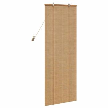 Fensterjalousien und -schattierungen Hellbraun 60 x 160 cm