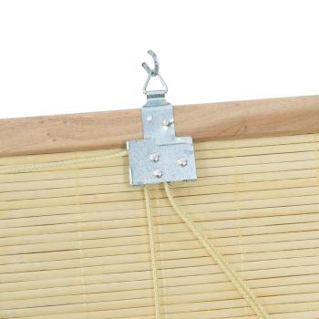 Fensterjalousien und -schattierungen Natur 60 x 160 cm Bambus