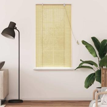 Fensterjalousien und -schattierungen Natur 80 x 160 cm Bambus