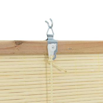 Fensterjalousien und -schattierungen Natur 90 x 220 cm Bambus