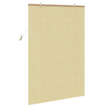 Fensterjalousien und -schattierungen Natur 100 x 160 cm Bambus