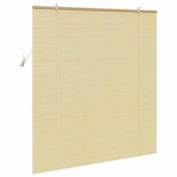 Fensterjalousien und -schattierungen Natur 140 x 160 cm Bambus