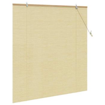 Fensterjalousien und -schattierungen Natur 150 x 160 cm Bambus