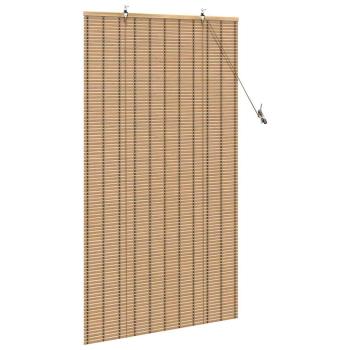 Fensterjalousien & -schatten Hellbraun 80 x 160 cm Bambus