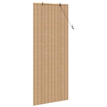 Fensterjalousien & -schatten Hellbraun 80 x 220 cm Bambus