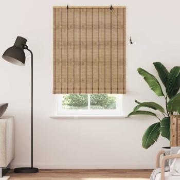 Fensterjalousien & -schatten Hellbraun 120 x 220 cm Bambus