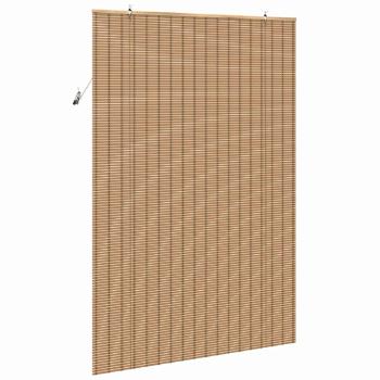 Fensterjalousien & -schatten Hellbraun 150 x 220 cm Bambus