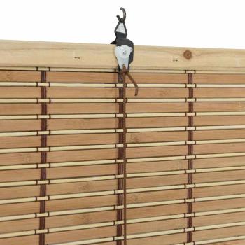 Fensterjalousien & -schatten Hellbraun 150 x 220 cm Bambus