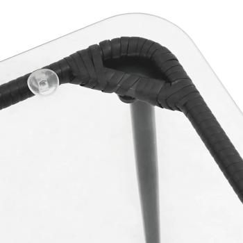 Gartentisch Schwarz 80 x 40 x 45 cm Poly Rattan