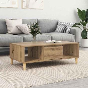 ARDEBO.de - Eiche handwerklich 103,5 x 60 x 35 cm Holzwerkstoff