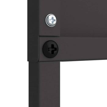 Garten dekoratives Panel Schwarz 32 x 140 cm