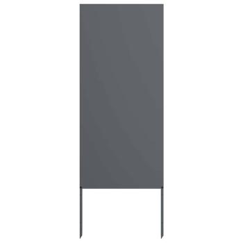 Garten dekoratives Panel Anthrazit 50 x 140 cm