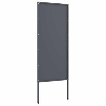 Garten dekoratives Panel Anthrazit 50 x 140 cm