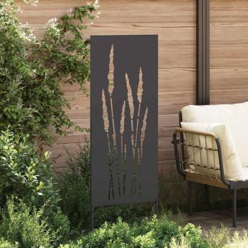 Garten dekoratives Panel Schwarz 50 x 140 cm