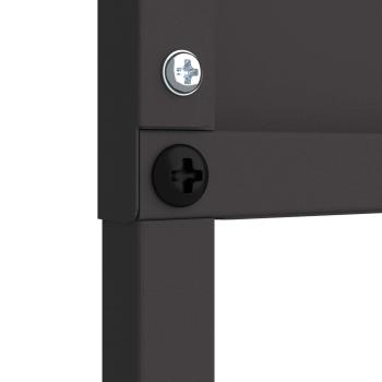 Garten dekoratives Panel Schwarz 50 x 140 cm