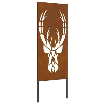 Garten dekoratives Panel Rostig 50 x 140 cm Wetterstahl