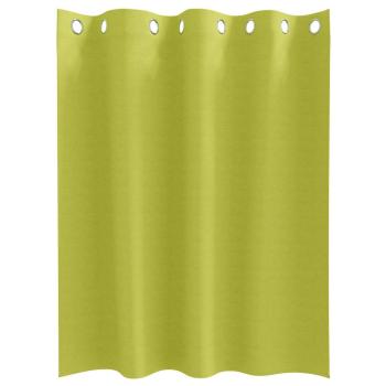 Vorhänge mit Vorhängen 2 pcs Apfelgrün 140 x 140 cm Polyester