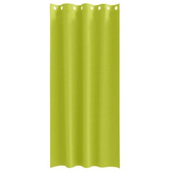 Vorhänge mit Vorhängen 2 pcs Apfelgrün 260 x 140 cm Polyester