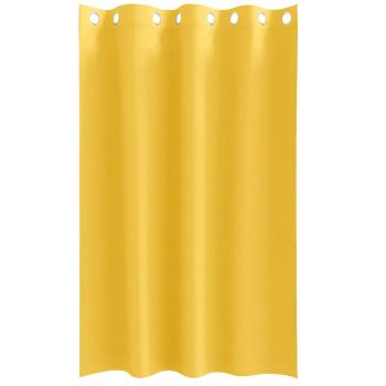 Vorhänge mit Vorhängen 2 pcs Senfgelb 175 x 140 cm Polyester