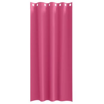 Vorhänge 2 pcs Leuchtendes Pink 225 x 140 cm Polyester
