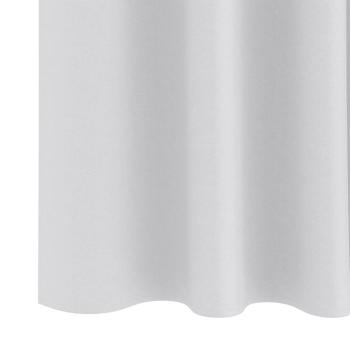 Vorhänge mit Vorhängen 2 pcs Hellgrau 245 x 140 cm Polyester