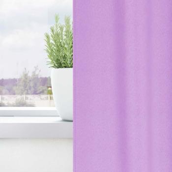 Vorhänge mit Vorhängen 2 pcs Lila 245 x 140 cm Polyester