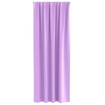 Vorhänge mit Vorhängen 2 pcs Lila 245 x 140 cm Polyester